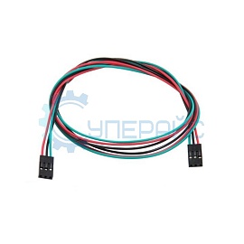 Соединительный шлейф 3-pin F/F «мама-мама» (70 см) фото