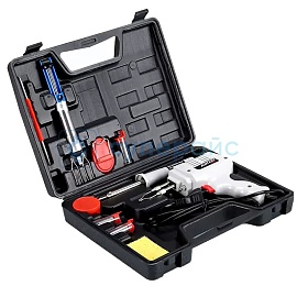 Паяльник импульсный AOTUO JST2901 в кейсе с дополнительным паяльником фото