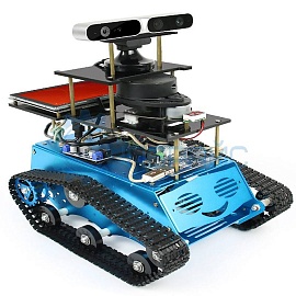 Гусеничный робот с камерой ROS Robot smart car B на Raspberry Pi 4B (4 ГБ) фото