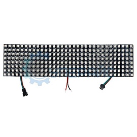 Светодиодная гибкая матрица (панель) 8x32 WS2812B фото