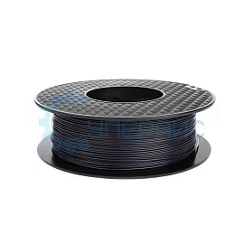 PLA пластик 1,75 мм черный 1 кг фото