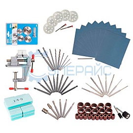 Принадлежности для мини-дрели HiLDA, 84 шт фото