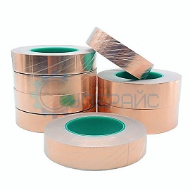 Медная лента самоклеящаяся (медный скотч) BND8-50 8мм * 50м фото