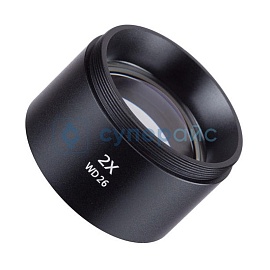 Линза Барлоу AmScope ZM20 для стереомикроскопа фото