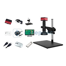 Цифровой микроскоп Wishtech 2KSE с монитором фото