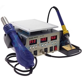 Станция KADA 9803+ для термовоздушной пайки 3 в 1 фото