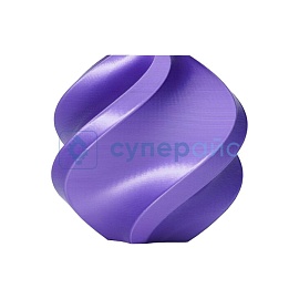 Пластик для 3D принтера Bambu Lab PLA Silk сиреневый шелк, с лотком фото