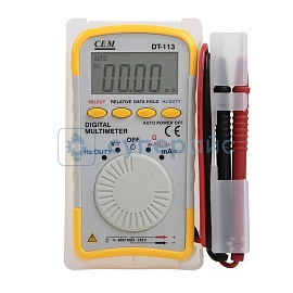 Портативный мультиметр CEM DT-113 фото