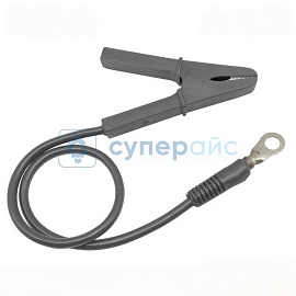 Кольцевая клемма 10мм/20мм/1 метр, черный фото