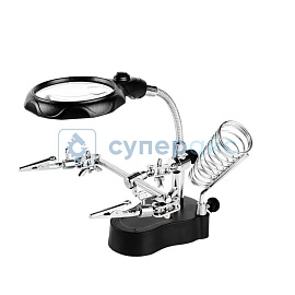 Держатель плат Solan 1086 с подсветкой и зажимом фото