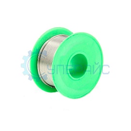 Припой бессвинцовый проволочный с канифолью Silid Tin (Sn99/Ag0.3/Cu0.7, 1,0 мм, 100 г) фото