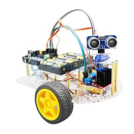 Конструктор-робот RoboCar-1 двухколёсный с контроллером, совместимым со средой Arduino фото