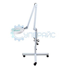 Напольная LED лампа-лупа Zhisu 15X с основанием на колесиках фото