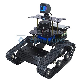 Гусеничный робот Raspberry Pi 4B Xiao-r XR-ROS SLAM с аккумулятором 8400 мАч фото