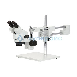 Бинокулярный микроскоп AmScope 7X-45X фото