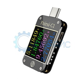 Тестер USB FNIRSI C1 с Bluetooth модулем фото
