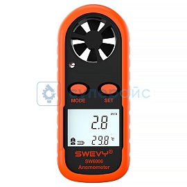 Измеритель скорости ветра Swevy 6006 фото
