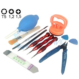 Набор инструментов для ремонта MAC BOOK 12 в 1 фото