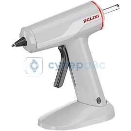 Термоклеевой пистолет Delixi 10W (10 стержней) фото