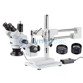 Тринокулярный микроскоп AmScope SM-4TZ-144A фото