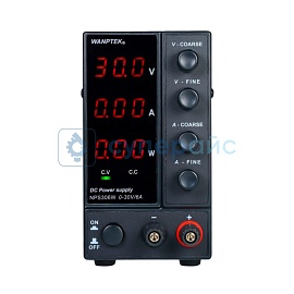 Мини блок питания Wanptek NPS306W с трехразрядным дисплеем (30В, 6А) фото