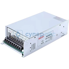 Блок питания MWISH SD-500-24 (24В, 21А, 500Вт) фото