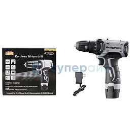 Шуруповерт MASTERPROOF 12V фото