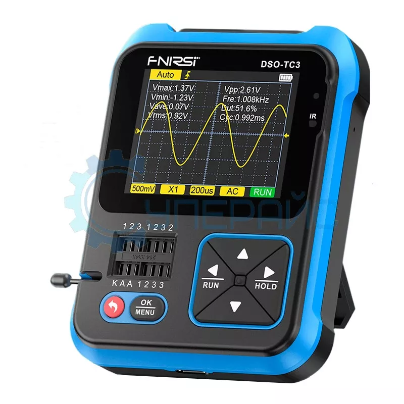 Транзистор тестер FNIRSI DSO-TC3 с пробником купить | Суперайс
