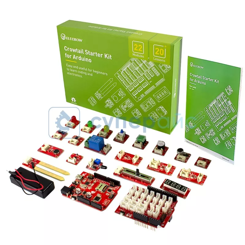 Стартовый комплект Elecrow Crowtail Starter Kit купить по низкой цене в ...
