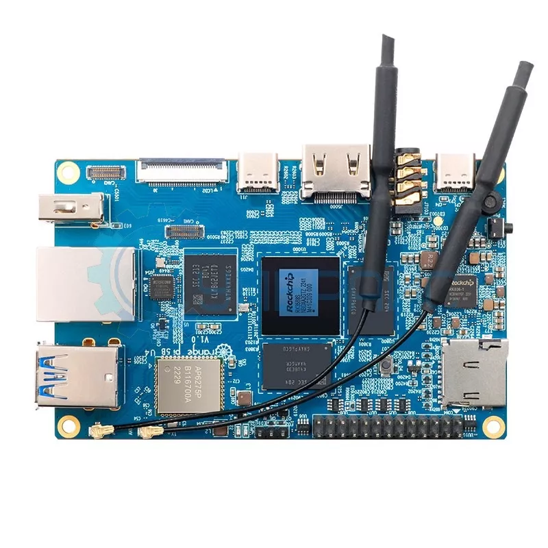 Одноплатный миникомпьютер Orange Pi 5B 16GB RAM 256 emmc