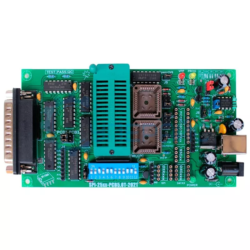 Универсальный программатор SPI-25xx-PCB5.0T-2022 купить в магазине Суперайс