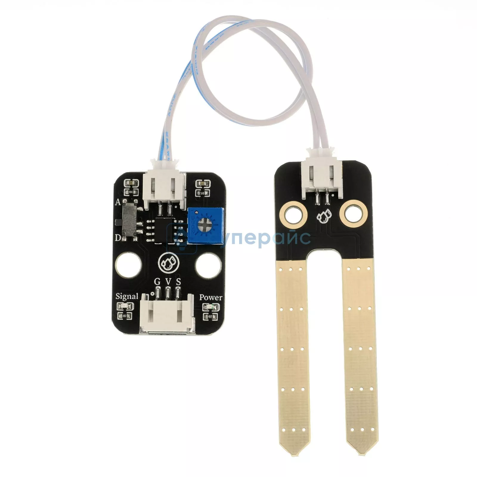 Датчик влажности почвы HS-S09LC совместимый со средой Arduino купить по ...
