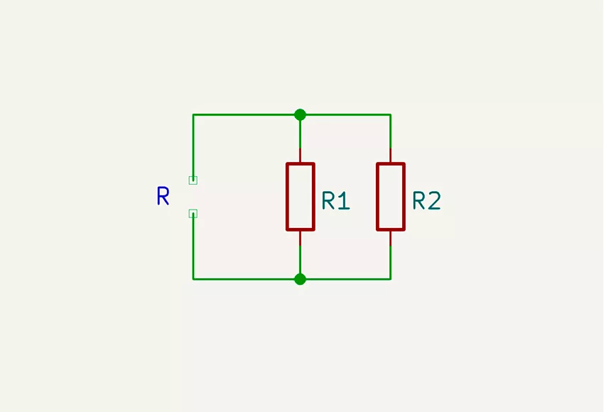 параллельное соединение резисторов формула