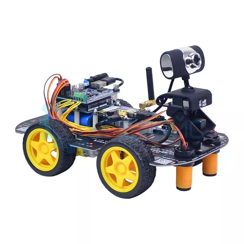 Робот конструктор Arduino Xiao-r DS Robot с WiFi камерой купить дешево ...